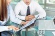 Photo: At meeting At meeting
