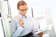 Photo: Pensive employee Pensive employee