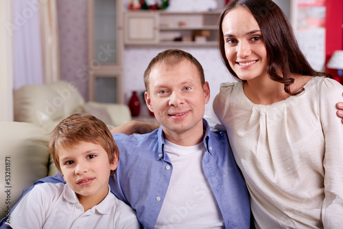 Photo: Family of three Family of three