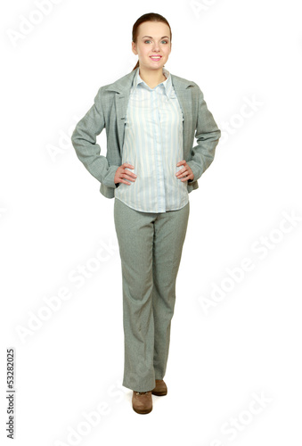 Photo: Portrait of a confident young woman standing Portrait of a confident young woman standing