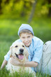 Boy and his friend