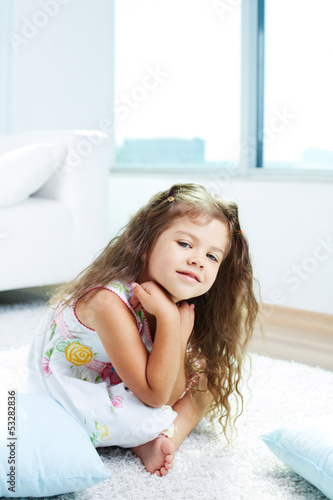 Photo: Calm girl Calm girl