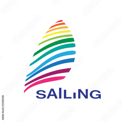 Vector: Vector logo sailing Vector logo sailing