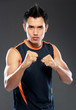 man ready to fight