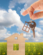 Photo: Wooden model house Wooden model house