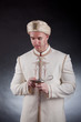 man in oriental costume