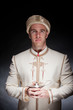 man in oriental costume