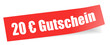 20 € Gutschein