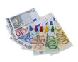 Spielfiguren auf Geld