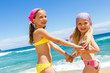 A day at the beach with a friend.