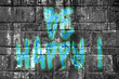 Be Happy street style bleu