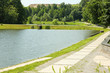 park with lakes