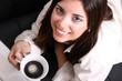 Coffee and Laptop.