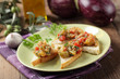Photo: Sandwiches with eggplant caviar Sandwiches with eggplant caviar