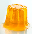 Photo: Gelatin colors loose on white base Gelatin colors loose on white base