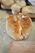 Pagnotta di pane appena sfornato