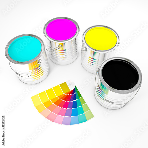 Illustration: 3d can paint 3d can paint