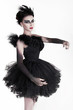 Fashion Art Portrait Of Beautiful Girl. Vogue Style Woman. Isola