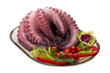 Photo: Large boiled octopus Large boiled octopus