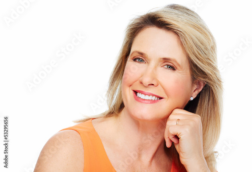 Photo: Beautiful woman portrait. Beautiful woman portrait.