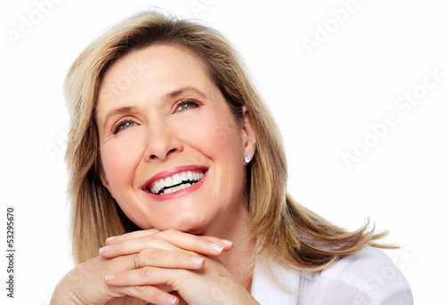 Photo: Beautiful woman portrait. Beautiful woman portrait.