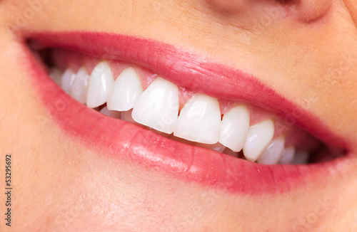 Photo: Beautiful woman smile. Beautiful woman smile.