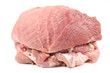 Fresh meat on white background