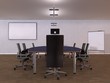 illustration office room