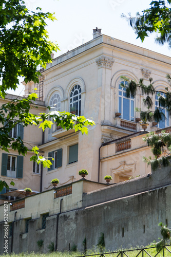 Photo: Rome, Italy. Typical architectural details of the old city Rome, Italy. Typical architectural details of the old city