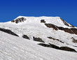 mountain Alphubel - Wallis, Swiss alps