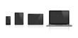 Laptop, mobile phone and digital tablet pc