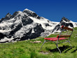 Beautiful mountain Breithorn and Klein Matterhorn