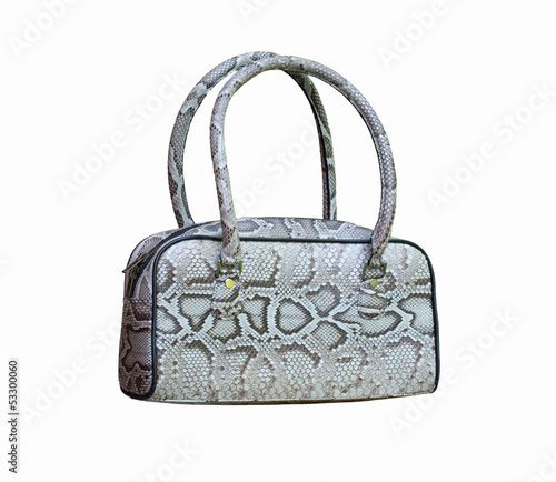 Photo: Handbag made of piton Handbag made of piton