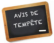 avis de tempête
