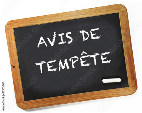 Photo: avis de tempête avis de tempête