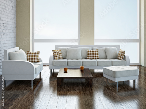 Photo: Sofa and armchair Sofa and armchair