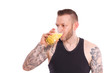 Milchshake trinken