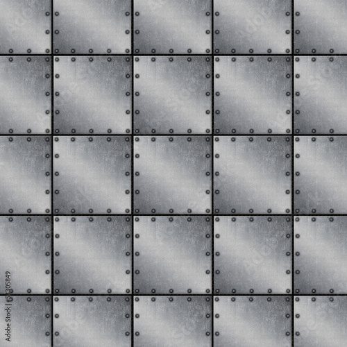 Illustration: Grunge metal background Grunge metal background