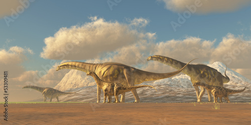 Illustration: Argentinosaurus Argentinosaurus