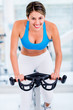 Photo: Woman working out at the gym Woman working out at the gym