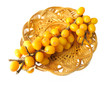 Medical berries - sea buckthorn ( Hippophae rhamnoides)