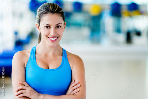 Photo: Woman at the gym Woman at the gym