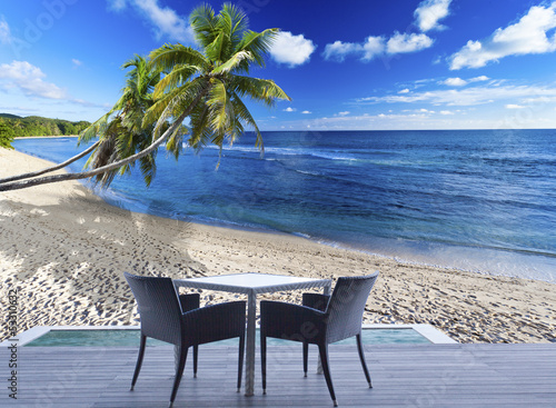 Photo: paysage des Seychelles paysage des Seychelles