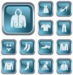Clothes button set