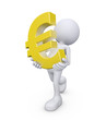 3D Minimalistic Person - Euro