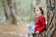 Adorable little girl portrait
