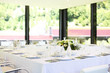 gedeckter Tisch