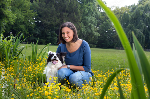 Photo: Border collie love Border collie love