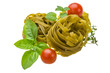 Spinach tagliatelle