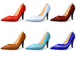 Fashionable female shoes